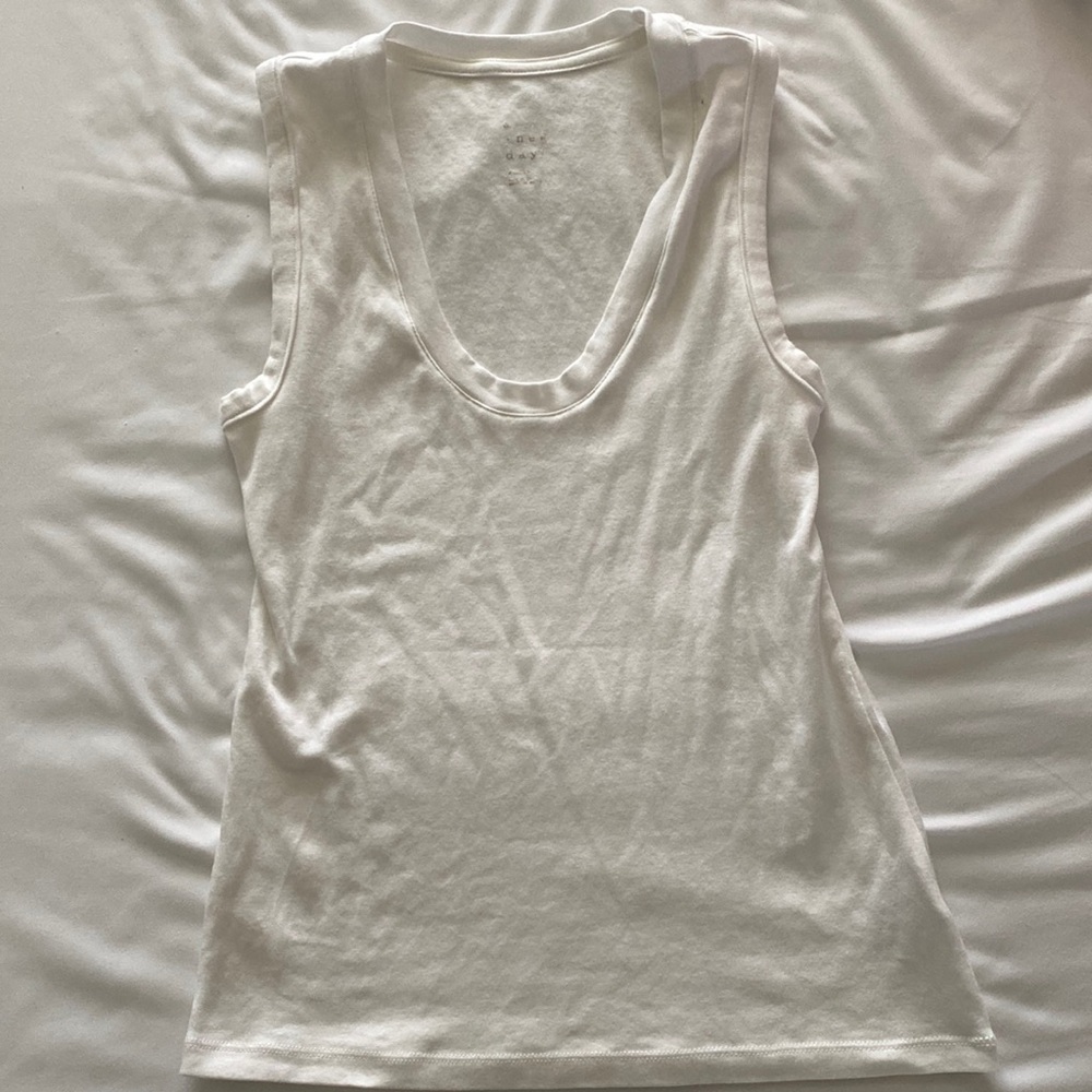 White A New Day Tank